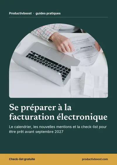 Couverture de l'ebook Se préparer à la facturation électronique