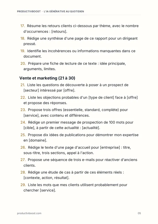 Aperçu de la page 5 de l'ebook L'IA générative au quotidien