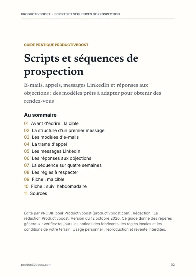 Aperçu de la page 2 de l'ebook Scripts et séquences de prospection